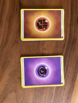 Pokemon - Energy Cards (14 Earth And 6 Psychic) - Image 1