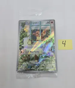 Charmander 044 SV: Scarlet & Violet Promo Card Holofoil *Sealed* 2023 - Image 1