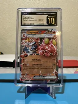 Pokemon - Magcargo ex - 029/167 - Graded - PRISTINE CGC 10 - Image 1