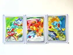 Pokemon First Partner Illustration Collection Series 1 Promos Set 3 Cards Kanto - Image 1