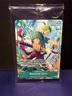 One Piece TCG Roronoa Zoro 2026 C2E2 Promo Card English Version - Image 1