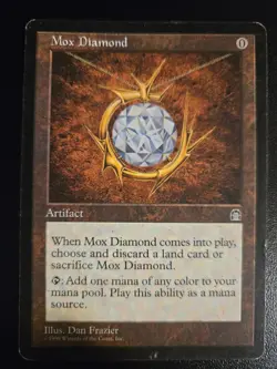 Slightly Played, English - 1 x MTG Mox Diamond Stronghold - Image 1