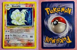 Ninetales 12/102 Holo | Base Set Unlimited | 1999 WOTC Pokemon TCG Card | DMG - Image 3