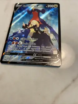 2022 POKEMON SWORD & SHIELD ASTRAL RADIANCE #TG23 FULL ART/GARCHOMP V EXCELLENT! - Image 2