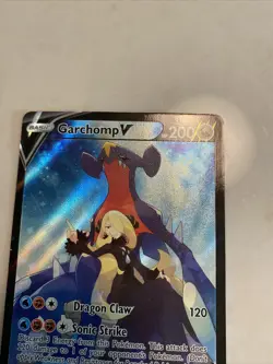 2022 POKEMON SWORD & SHIELD ASTRAL RADIANCE #TG23 FULL ART/GARCHOMP V EXCELLENT! - Image 5