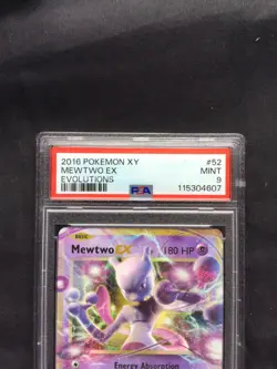 Pokemon Cards: Evolutions Rare Holo: Mewtwo EX 52/108 - Image 3