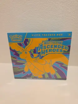 Ascended Heroes pokemon etb sealed Mega Evolution Elite Trainer TCG CCG BOOSTER - Image 1