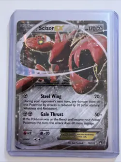 Pokemon - Scizor Ex - XY Breakpoint - 76/122 - Half Art Holo - Mint - Image 1