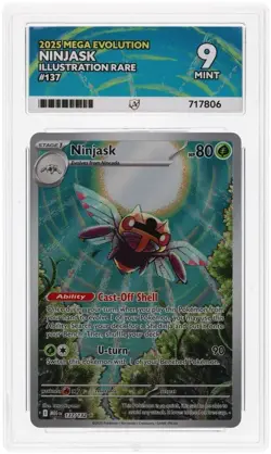 Pokemon TCG - Ninjask 137/132 - Mega Evolution - ACE 9 - Image 1