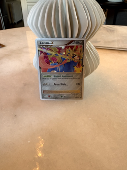 Pokemon 25th Anniversary Zacian LvX Swsh135 Black Star Promo - Image 1