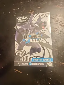 Pokemon Black Bolt Booster Bundle Sealed - Image 1