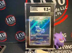 Wartortle 171/165 Scarlet & Violet 151 Pokemon SGC 9.5 Illustration Rare - Image 1