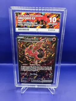Pokemon TCG Oricorio EX #024 2025 Black Star Promo ACE Grade 10 - Image 1