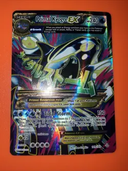 Pokemon TCG Primal Kyogre EX Full Art Holo 149/160 - Image 3