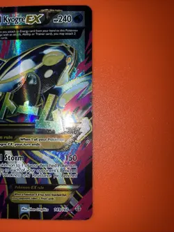Pokemon TCG Primal Kyogre EX Full Art Holo 149/160 - Image 5
