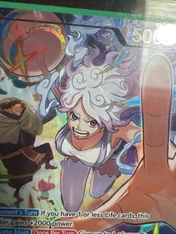 One Piece TCG OP15 -EB04 Jewelry Bonney Leader Alt Art EB04-001 NM - Image 3