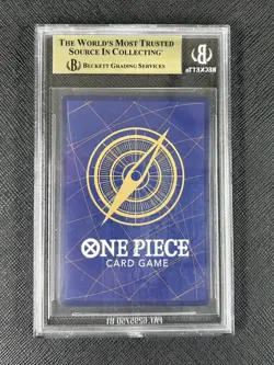 BGS 10 Gear 2 Luffy R OP11-080 One Piece Japanese Pristine Mint Alt Art - Image 2