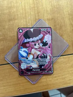 Perona Heroines Eb03-045 Sp Parallel English One Piece TCG Near Mint Fresh Pull - Image 2