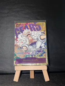 Monkey.D.Luffy 119 Alt Art Manga OP05-119 Awakening of the New Era 2023 English - Image 1