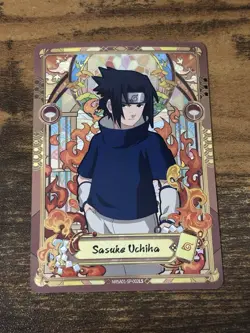 Sasuke Uchiha NARUTO NRSA01-SP-002L5 Naruto Kayou Card - ENGLISH - Heaven Scroll - Image 1