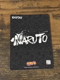 Sasuke Uchiha NARUTO NRSA01-SP-002L5 Naruto Kayou Card - ENGLISH - Heaven Scroll - Image 2