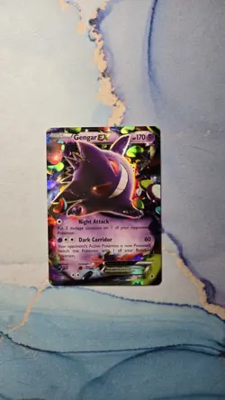 Pokemon Gengar EX TCG Phantom Forces Ultra Rare Holo Card 34/119 NM Condition - Image 1