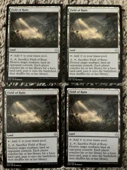 MTG- Field of Ruin x4 - Ixalan - Image 1