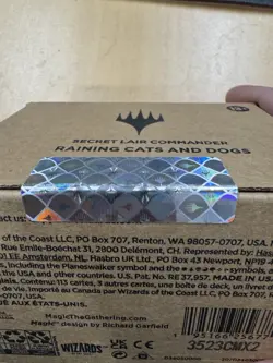 SEALED Secret Lair Commander Deck Raining Cats and Dogs Magic The Gathering MTG - Image 1