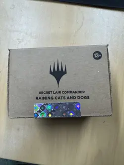 SEALED Secret Lair Commander Deck Raining Cats and Dogs Magic The Gathering MTG - Image 3