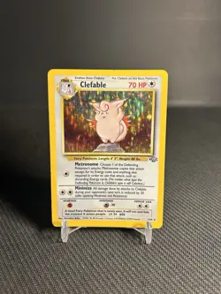 Pokemon TCG Clefable 1/64 Jungle Holo Rare MP - Image 1