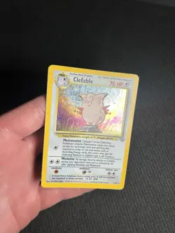 Pokemon TCG Clefable 1/64 Jungle Holo Rare MP - Image 5