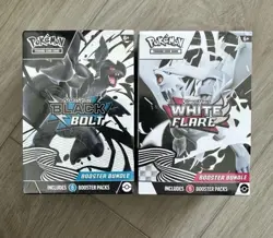 Pokemon Black Bolt and White Flare Booster Bundle Set of 2 *SEALED BRAND NEW* - Image 1