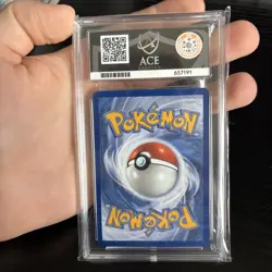 Pokemon TCG Vulpix 138/132 - Mega Evolutions - Ace 10 - Perfect Subgrades - Image 2