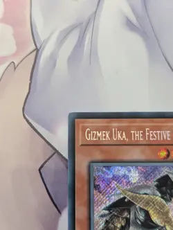 Yugioh Gizmek Uka, the Festive Fox of Fecundity ETCO-EN031 Secret Rare 1st Ed NM - Image 2