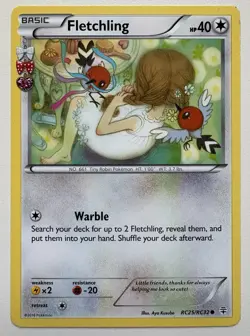 Fletchling RC25/RC32 Pokemon Card TCG Pokemon Trading Card Game Generations HP - Image 1