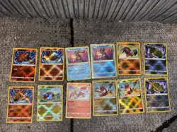 Pokemon TCG Radiant Card Bundle Of 12 Cards In Good Condition - Image 1