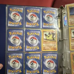 Pokemon Base Set Binder Lot Wizards 1999 Charmander Ponyta Trainer Energy Cards - Image 4