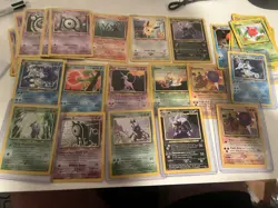 Pokemon Neo Wotc Holos x 7 & Commons & Rares 30+ Cards Vintage Bundle - Image 1