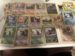 Pokemon Neo Wotc Holos x 7 & Commons & Rares 30+ Cards Vintage Bundle - Image 2