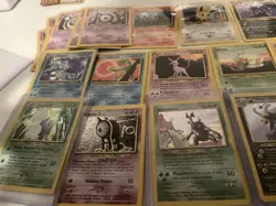 Pokemon Neo Wotc Holos x 7 & Commons & Rares 30+ Cards Vintage Bundle - Image 4