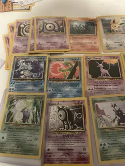 Pokemon Neo Wotc Holos x 7 & Commons & Rares 30+ Cards Vintage Bundle - Image 5