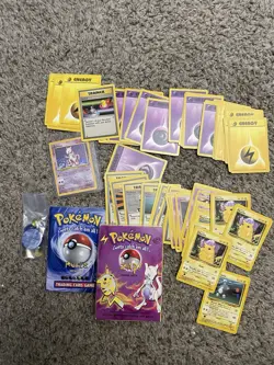 1999 Pokemon Zap! Base Set Theme Deck Holo Mewtwo 742818060585 - Image 1