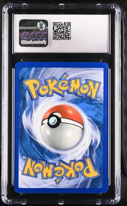 CGC Graded 8.5 Lotad 63/107 EX Deoxys Reverse Holo Pokemon Card - Image 2