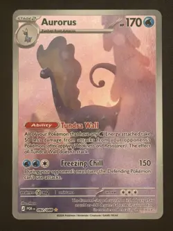 Aurorus 92/88 Illustration Rare Holo Card - Pokemon Perfect Order Near Mint - Image 1