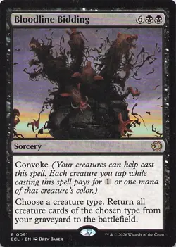 Bloodline Bidding Lorwyn Eclipsed Regular - Image 1