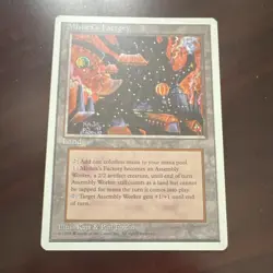 Magic: The Gathering Mishra's Factory x4 Land 1995 Kaja & Phil Foglio English - Image 4