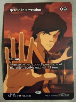 Magic The Gathering: Heroic Intervention (Borderless) Avatar: The Last Airbender - Image 1