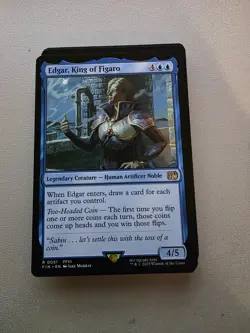 Edgar, King of Figaro #51 | Near Mint | Final Fantasy FIN | Magic MTG - Image 1