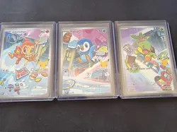 Pokemon TCG First Partner Illustration Collection Series 1 SINNOH Starters - Image 1