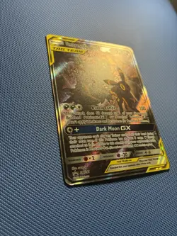 2020 Pokemon TCG Sun and Moon Umbreon & Darkrai GX Black Star Promo #SM241 - HP - Image 4